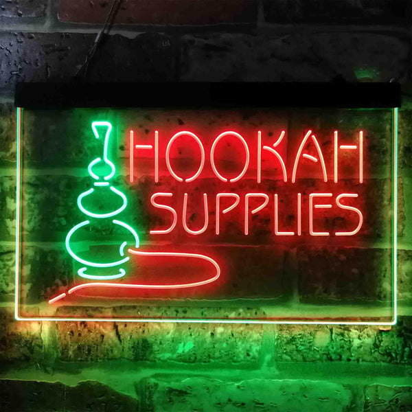 ADVPRO Hookah Supplies Shop Dual Color LED Neon Sign st6-i3826 - Green & Red
