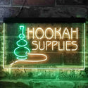 ADVPRO Hookah Supplies Shop Dual Color LED Neon Sign st6-i3826 - Green & Yellow
