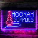 ADVPRO Hookah Supplies Shop Dual Color LED Neon Sign st6-i3826 - Red & Blue