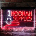 ADVPRO Hookah Supplies Shop Dual Color LED Neon Sign st6-i3826 - White & Red