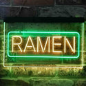 ADVPRO Ramen Noodles Dual Color LED Neon Sign st6-i3830 - Green & Yellow
