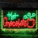 ADVPRO Hot Chocolate Drink Dual Color LED Neon Sign st6-i3831 - Green & Red