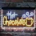 ADVPRO Hot Chocolate Drink Dual Color LED Neon Sign st6-i3831 - White & Yellow