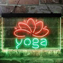 ADVPRO Yoga Center Sport Dual Color LED Neon Sign st6-i3840 - Green & Red