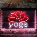 ADVPRO Yoga Center Sport Dual Color LED Neon Sign st6-i3840 - White & Red