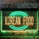 ADVPRO Korean Food Restaurant Dual Color LED Neon Sign st6-i3842 - Green & Yellow