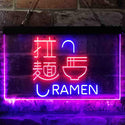 ADVPRO Chinese Ramen Shop Restaurant Dual Color LED Neon Sign st6-i3844 - Blue & Red