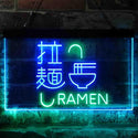 ADVPRO Chinese Ramen Shop Restaurant Dual Color LED Neon Sign st6-i3844 - Green & Blue
