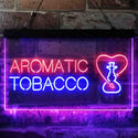 ADVPRO Aromatic Tobacco Shop Dual Color LED Neon Sign st6-i3845 - Blue & Red