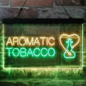 ADVPRO Aromatic Tobacco Shop Dual Color LED Neon Sign st6-i3845 - Green & Yellow
