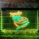 ADVPRO Noodles Bar Dual Color LED Neon Sign st6-i3854 - Green & Yellow