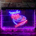 ADVPRO Noodles Bar Dual Color LED Neon Sign st6-i3854 - Red & Blue
