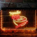 ADVPRO Noodles Bar Dual Color LED Neon Sign st6-i3854 - Red & Yellow