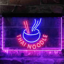 ADVPRO Thai Noodle Snack Dual Color LED Neon Sign st6-i3856 - Blue & Red