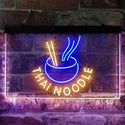 ADVPRO Thai Noodle Snack Dual Color LED Neon Sign st6-i3856 - Blue & Yellow