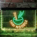 ADVPRO Thai Noodle Snack Dual Color LED Neon Sign st6-i3856 - Green & Yellow