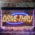 ADVPRO Drive Thru Display Dual Color LED Neon Sign st6-i3858 - Blue & Yellow