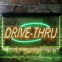 ADVPRO Drive Thru Display Dual Color LED Neon Sign st6-i3858 - Green & Yellow