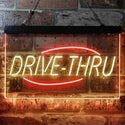 ADVPRO Drive Thru Display Dual Color LED Neon Sign st6-i3858 - Red & Yellow