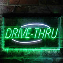 ADVPRO Drive Thru Display Dual Color LED Neon Sign st6-i3858 - White & Green