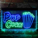 ADVPRO Pop Corn Cinema Decoration Dual Color LED Neon Sign st6-i3862 - Green & Blue