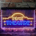 ADVPRO Home Theatre Cinema Watch Film TV Dual Color LED Neon Sign st6-i3863 - Blue & Yellow