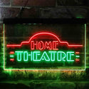ADVPRO Home Theatre Cinema Watch Film TV Dual Color LED Neon Sign st6-i3863 - Green & Red