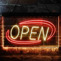 ADVPRO Open Special Effect Dual Color LED Neon Sign st6-i3881 - Red & Yellow