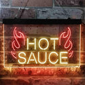 ADVPRO Hot Sauce Dual Color LED Neon Sign st6-i3890 - Red & Yellow