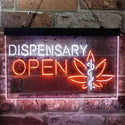 ADVPRO Dispensary Cross Medical Supply Shop Dual Color LED Neon Sign st6-i3897 - White & Orange