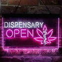ADVPRO Dispensary Cross Medical Supply Shop Dual Color LED Neon Sign st6-i3897 - White & Purple
