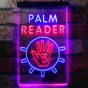 ADVPRO Palm Reader Hand Display  Dual Color LED Neon Sign st6-i3933 - Blue & Red