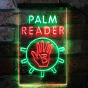 ADVPRO Palm Reader Hand Display  Dual Color LED Neon Sign st6-i3933 - Green & Red