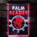ADVPRO Palm Reader Hand Display  Dual Color LED Neon Sign st6-i3933 - White & Red