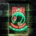 ADVPRO Pow Mia You are not Forgotten National League of Families  Dual Color LED Neon Sign st6-i3935 - Green & Red
