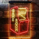 ADVPRO Game Room Arcade Kid Man Cave  Dual Color LED Neon Sign st6-i3944 - Red & Yellow