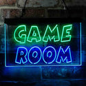 ADVPRO Game Room Wording Text Dual Color LED Neon Sign st6-i3950 - Green & Blue