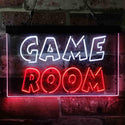 ADVPRO Game Room Wording Text Dual Color LED Neon Sign st6-i3950 - White & Red
