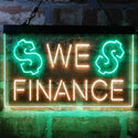 ADVPRO We Finance Money Signal Lending Dual Color LED Neon Sign st6-i3957 - Green & Yellow