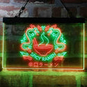 ADVPRO Spicy Dragon Ramen Japan Food Dual Color LED Neon Sign st6-i3961 - Green & Red