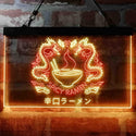ADVPRO Spicy Dragon Ramen Japan Food Dual Color LED Neon Sign st6-i3961 - Red & Yellow