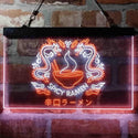 ADVPRO Spicy Dragon Ramen Japan Food Dual Color LED Neon Sign st6-i3961 - White & Orange