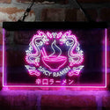 ADVPRO Spicy Dragon Ramen Japan Food Dual Color LED Neon Sign st6-i3961 - White & Purple