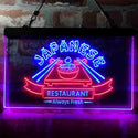 ADVPRO Fresh Japanese Restaurant Food Dual Color LED Neon Sign st6-i3968 - Red & Blue
