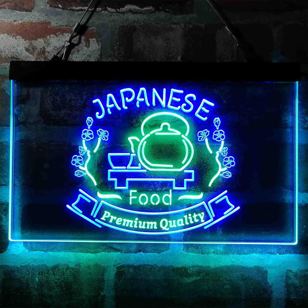 ADVPRO Japanese Food Restaurant Decoration Dual Color LED Neon Sign st6-i3975 - Green & Blue