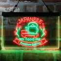 ADVPRO Japanese Food Restaurant Decoration Dual Color LED Neon Sign st6-i3975 - Green & Red