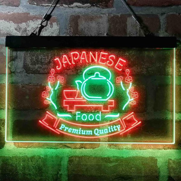 ADVPRO Japanese Food Restaurant Decoration Dual Color LED Neon Sign st6-i3975 - Green & Red
