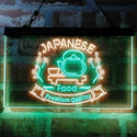ADVPRO Japanese Food Restaurant Decoration Dual Color LED Neon Sign st6-i3975 - Green & Yellow