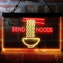 ADVPRO Humor Send Noods Nudes Noodles Home Decoration Dual Color LED Neon Sign st6-i3977 - Red & Yellow