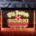 ADVPRO Big Daddy Garage Tools Dual Color LED Neon Sign st6-i3984 - Red & Yellow